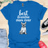Best frenchie mom ever - V1 - The Greeting Card T-Shirt